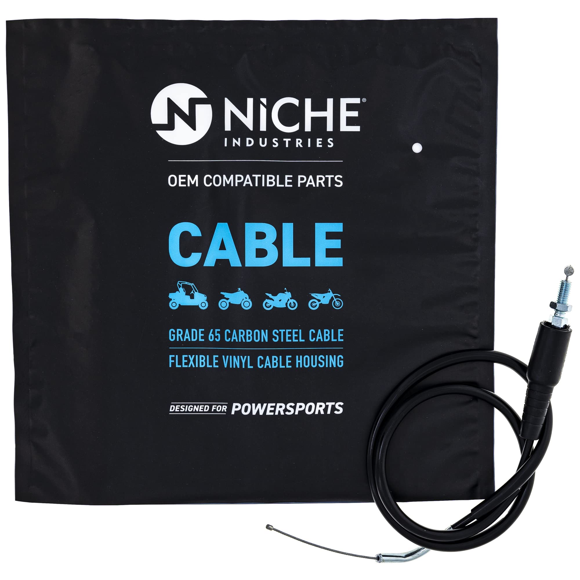 Amazon.com: NICHE Throttle Cable for Suzuki DRZ125 DRZ125L 58300